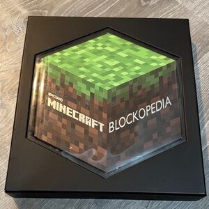 Scholastic Minecraft Blockopedia in Green and Brown